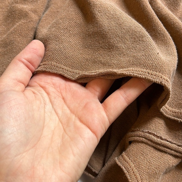 Free People cropped oversized shirt (M) - Picture 6 of 9